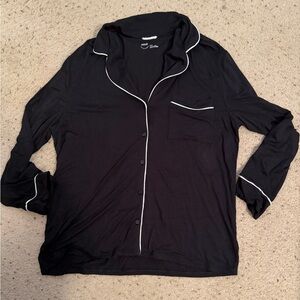 Aerie super soft pajama button up top